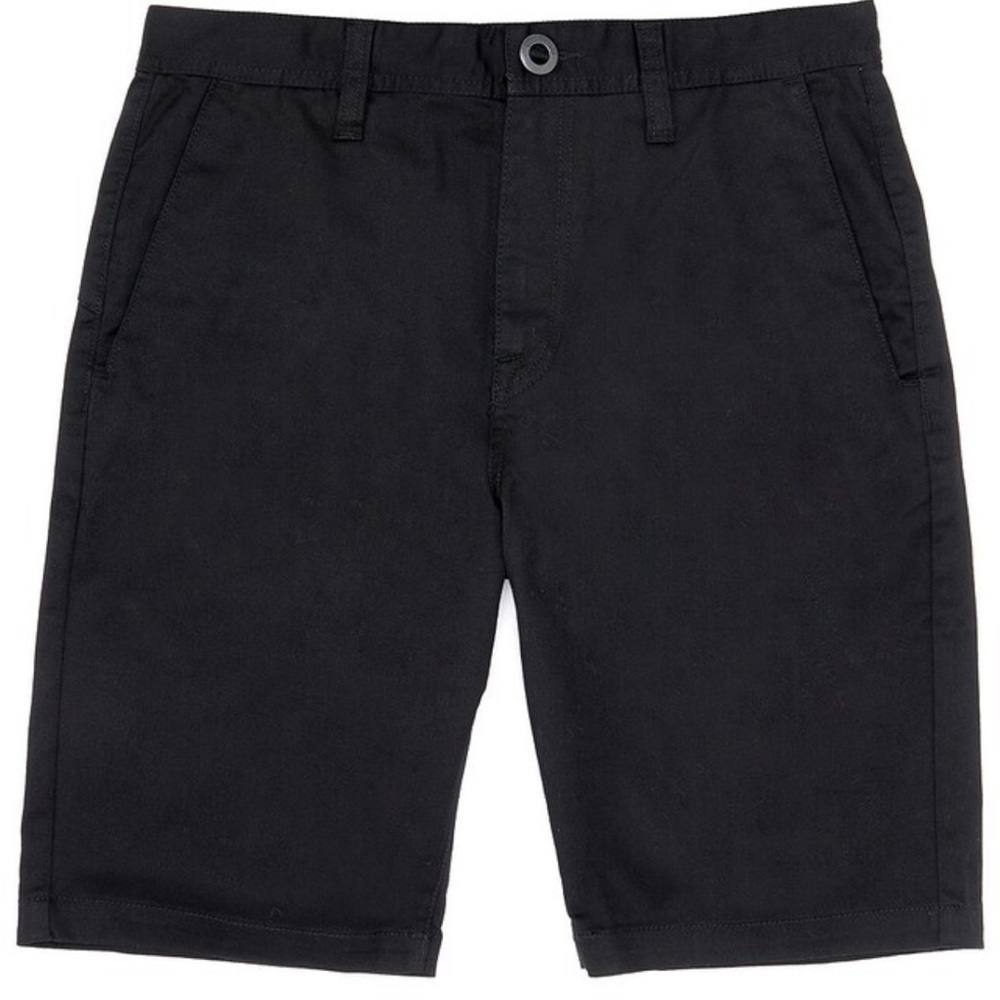Men’s Volcom Modern Stretch Black Shorts Chino Size 32